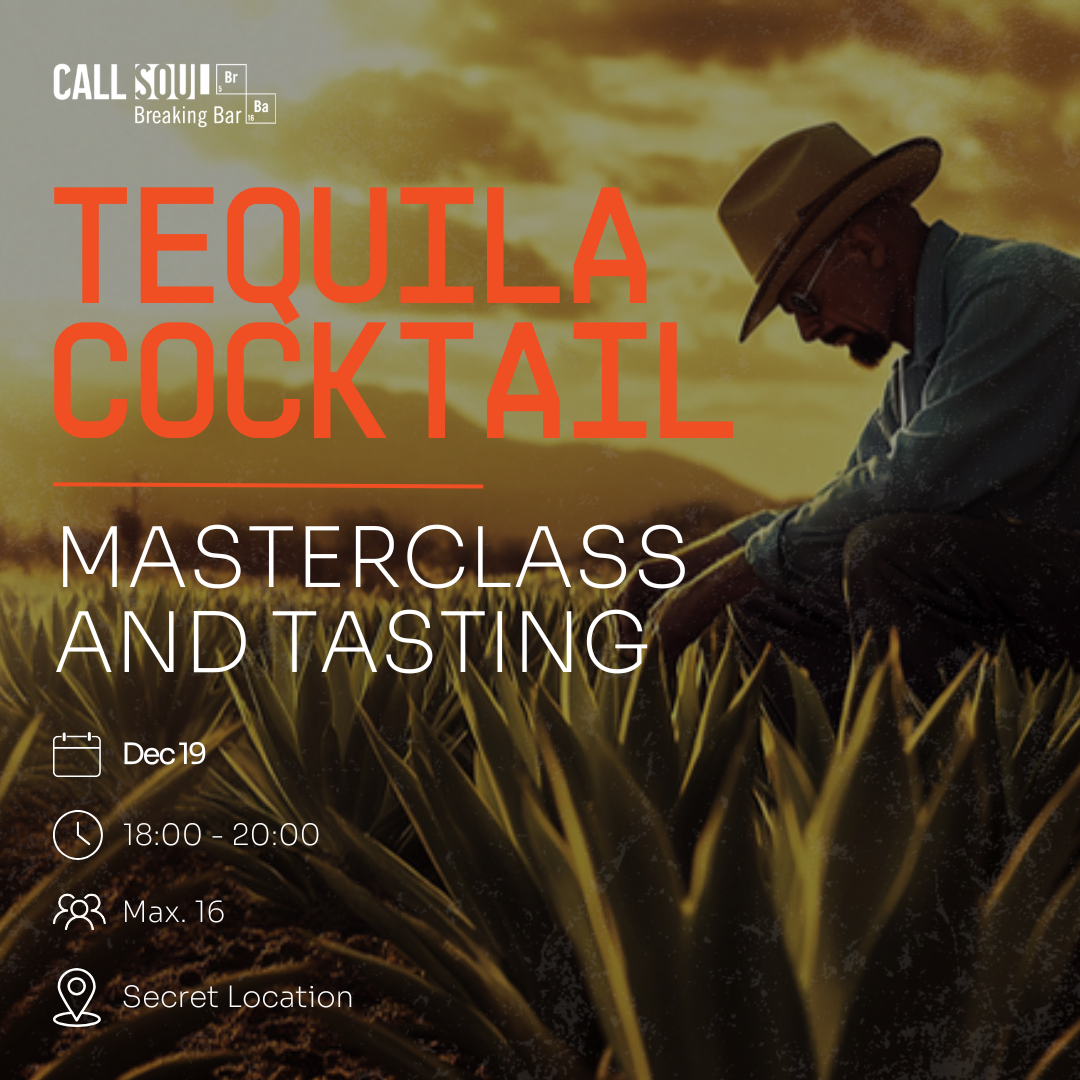 [19.12.2024] TEQUILA COCKTAIL - MASTERCLASS AND TASTING